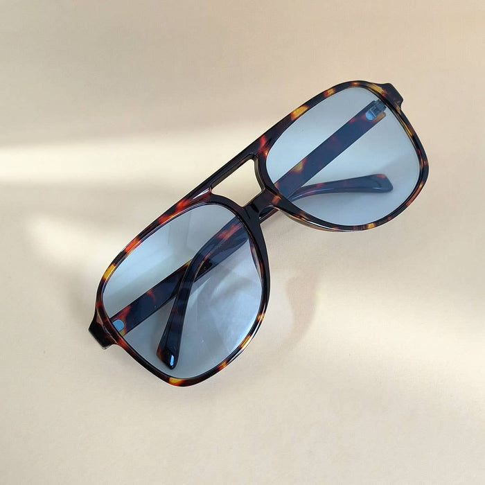 ACCITY - Vintage Double Bridge Aviator Sunglasses_CWASG0113