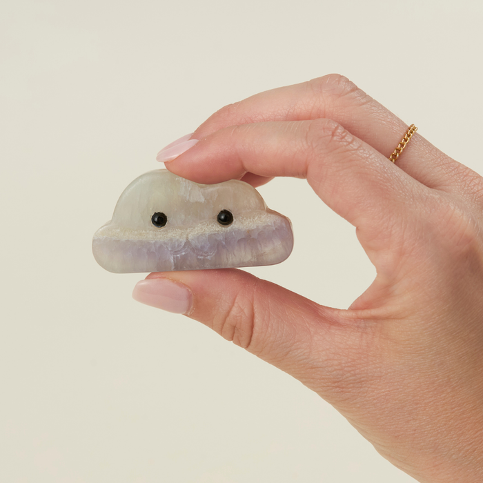 GeoCentral - Crystal Cloud Friend Assortment - Pet Rocks