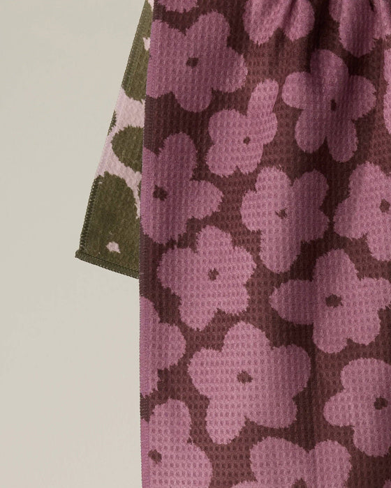 Geometry - Fuzzy Floral Luxe Kitchen Towel