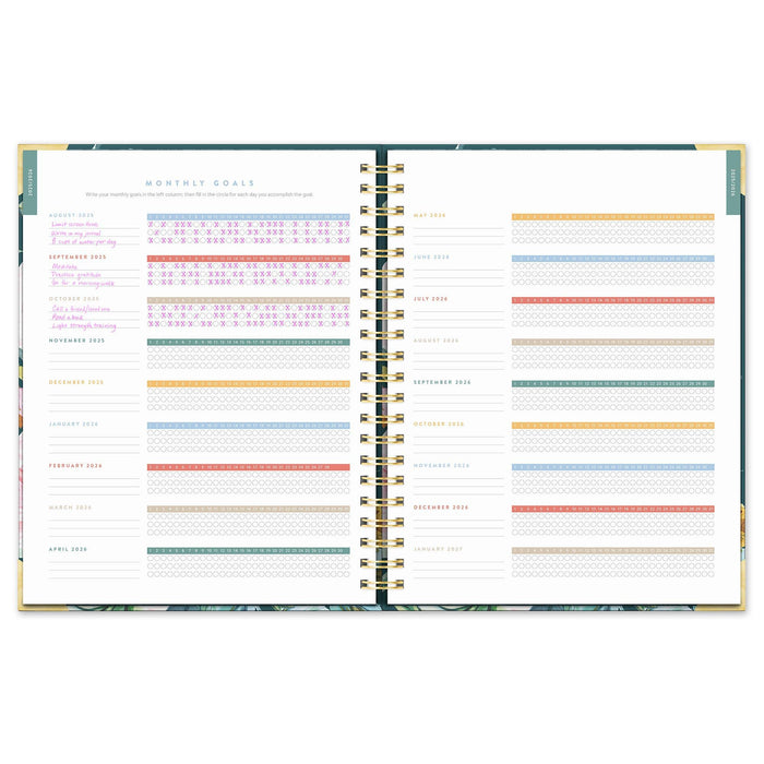 Studio Oh! - 2026 Bella Flora Extra-Large Spiral Planner