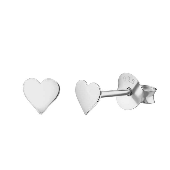 Stowaway Jewelry - Studs - Heart
