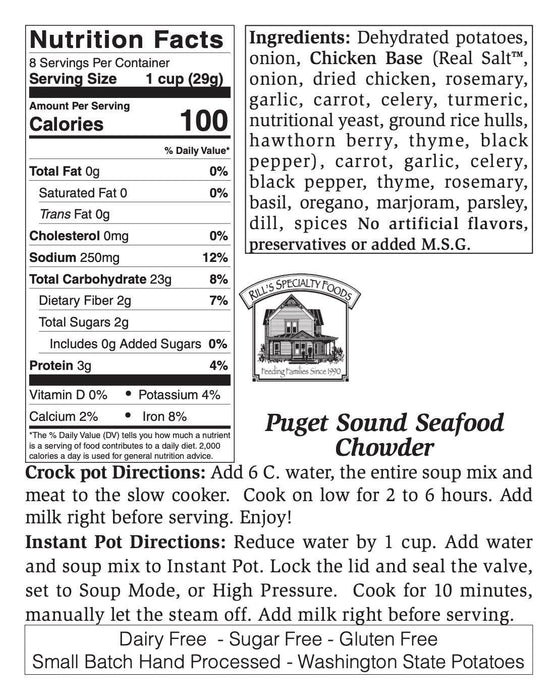 Rill Foods - Large Puget Sound Seafood Chowder Mix