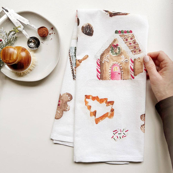 emily lex studio - Christmas sweets tea towel