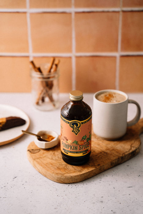 Portland Syrups - Pumpkin Spice Syrup 3.4 oz - coffee, tea, cocktail mixer