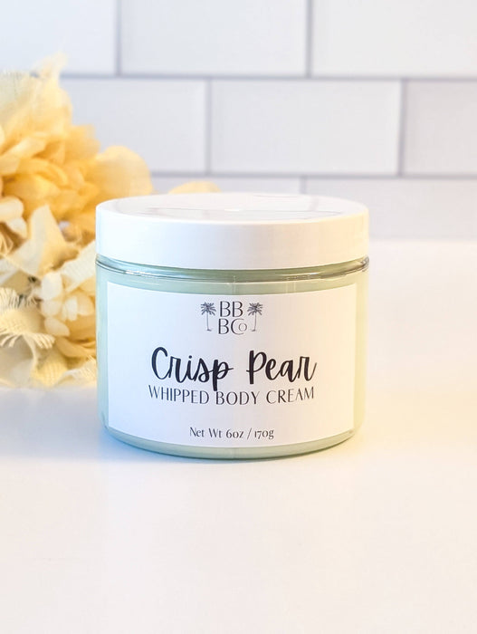 Beachy Bubbles Bath Co - Crisp Pear Whipped Body Cream