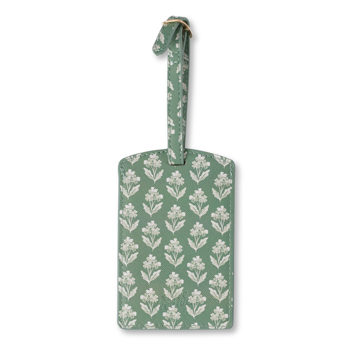 Elyse Breanne Design - Floral Luggage Tag