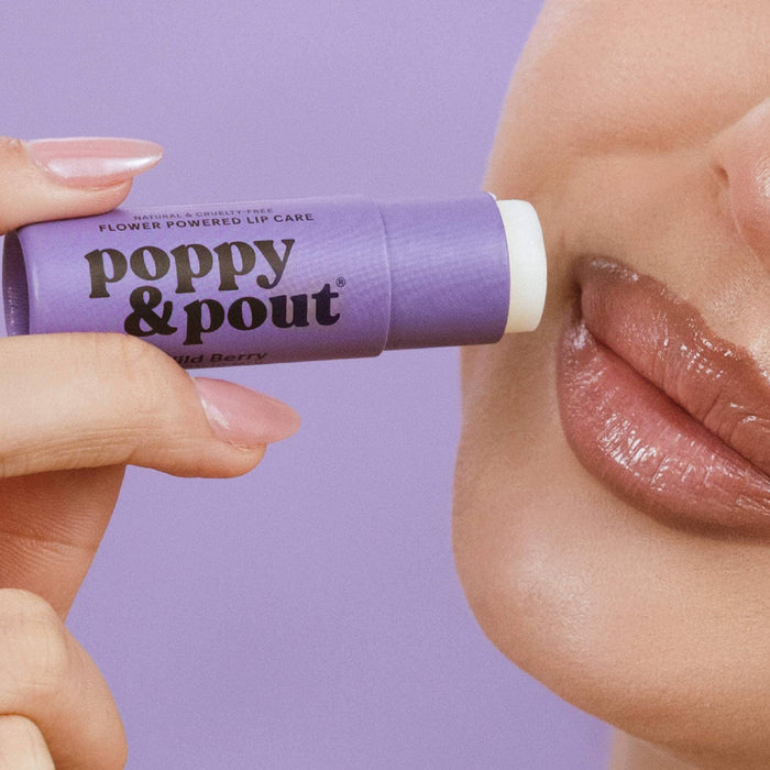 Poppy & Pout - Lip Balm, Wild Berry