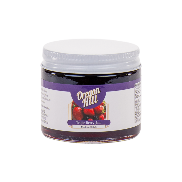 Oregon Hill Farms - Triple Berry Jam - 3 oz.