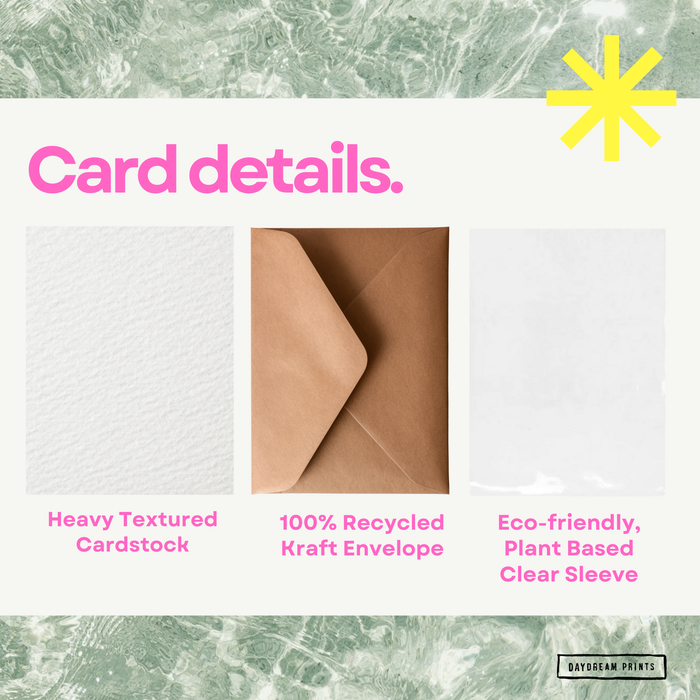 Daydream Prints - You’re Weird & I Love You | Funny Valentine’s Day Card