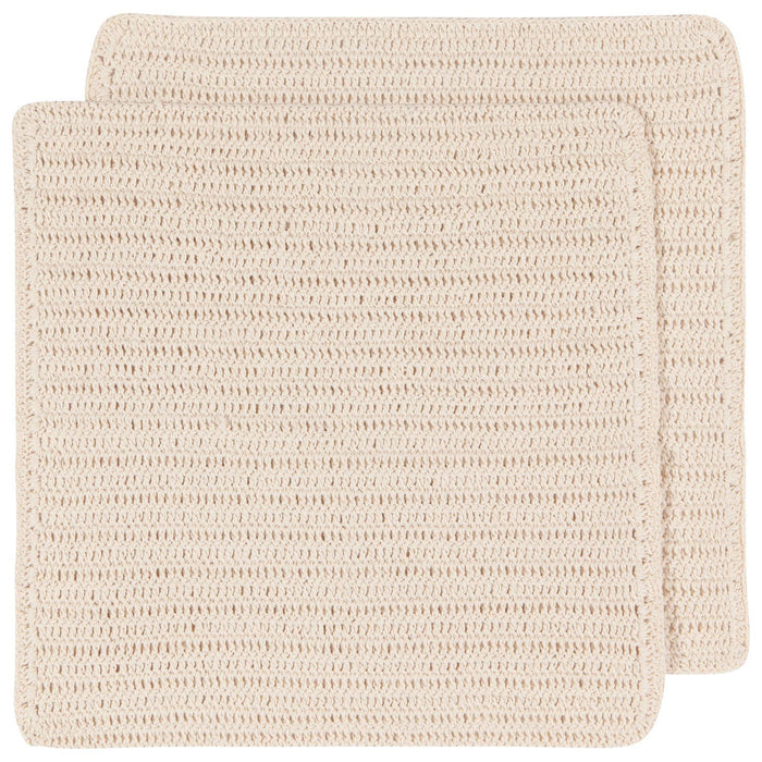 Now Designs by Danica - Homespun Natural Crocheted Dishcloths Set of 2