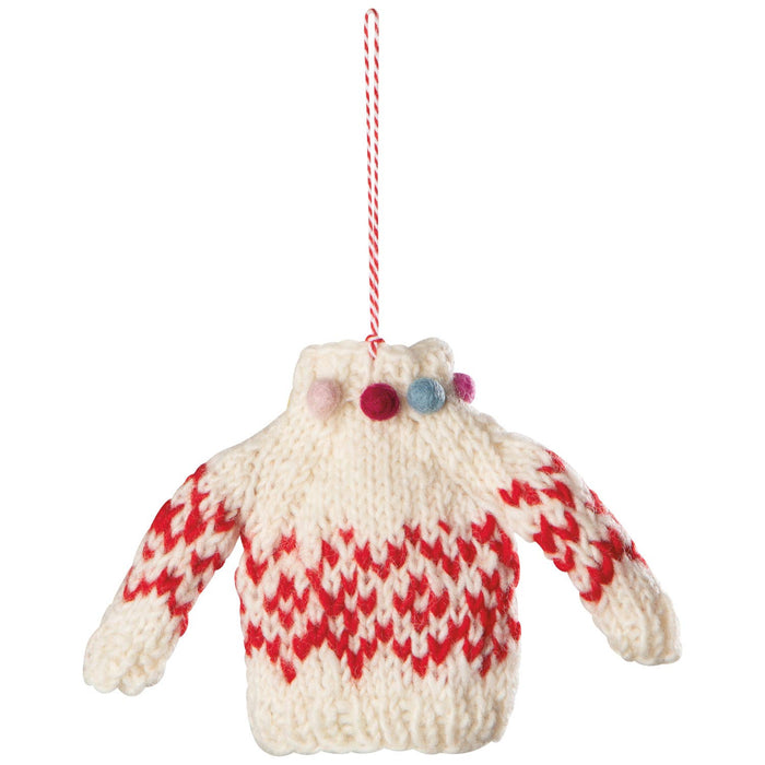 Danica Jubilee - Sweater Party Felt Christmas Tree Ornaments - 3 Styles