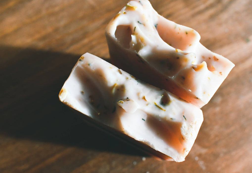 Orange Thyme Bath Apothecary - Honeysuckle- Olive Oil Soap