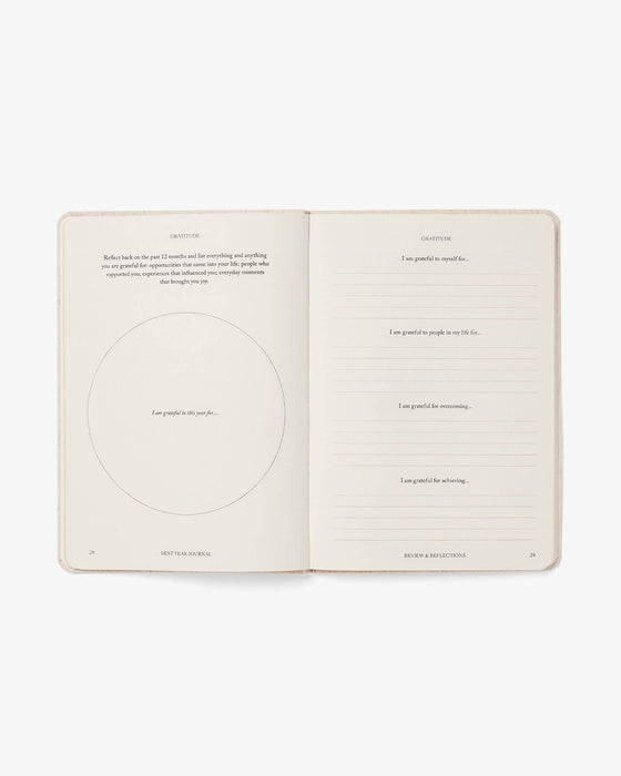 Intelligent Change - Best Year Journal Essential Black | New Year Goal Setting