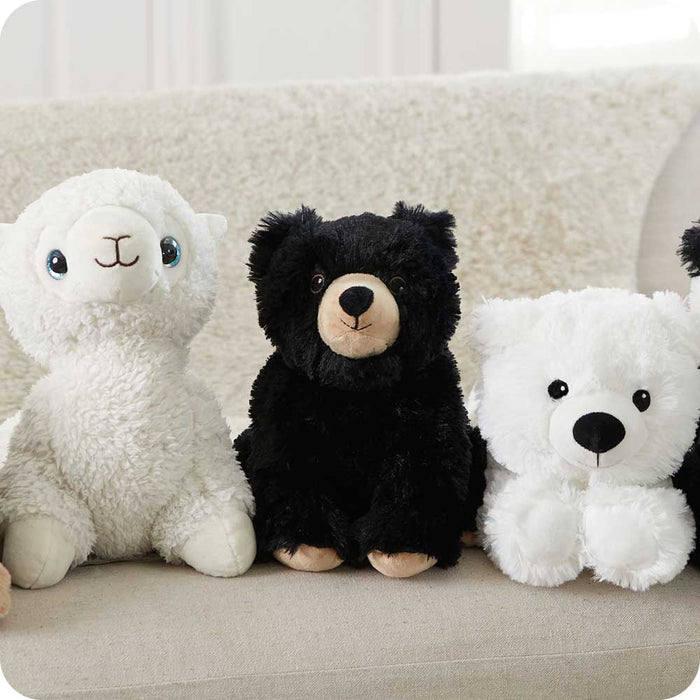 Warmies - Lavender Scented Plush - Gifts - Fall - Black Bear Warmies