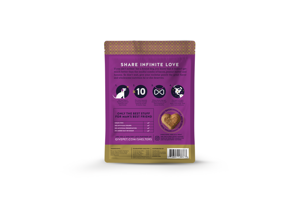 GivePet - GivePet Doghouse Rock Dog 11oz. Baked Biscuit Treats