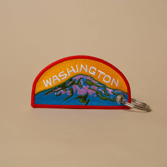 Tender Loving Empire - Mt. Rainier Washington Patch Keychain