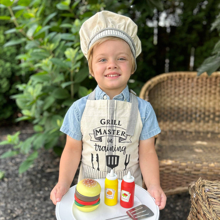 Audrey's - Child's Apron And Hat - Grill Master