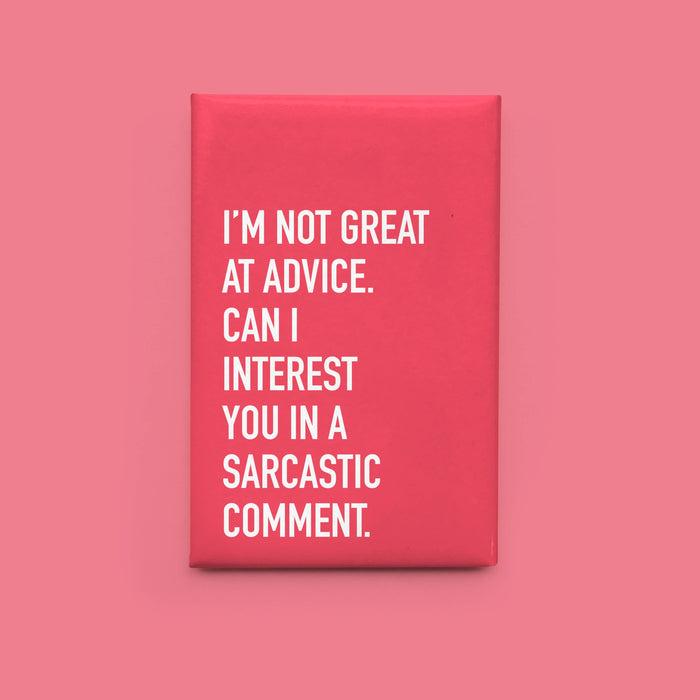 Classy Cards Creative - Sarcastic Comment Magnet