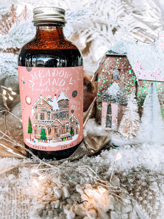 Meadowland Syrup - Gingerbread Simple Syrup