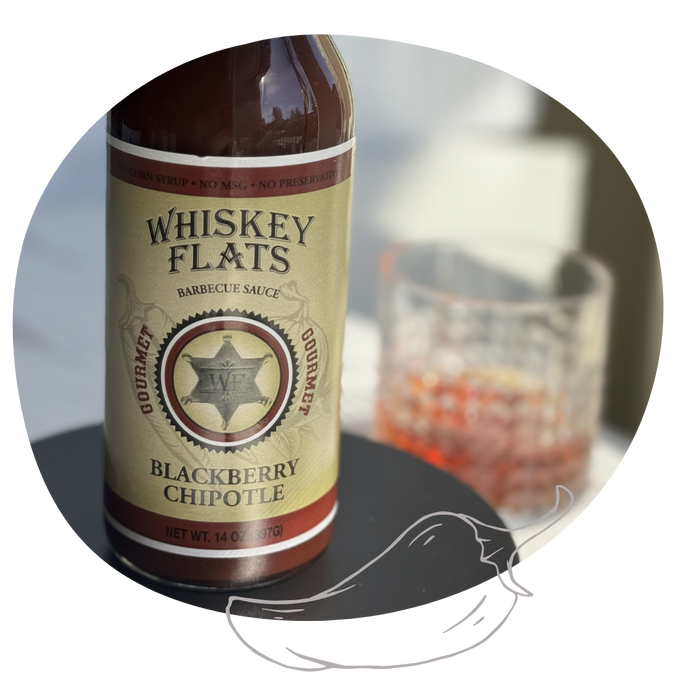 Whiskey Flats Gourmet Foods - Blackberry Chipotle BBQ Sauce