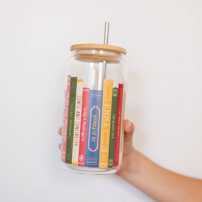 Pippi Post - Books Glass Can
