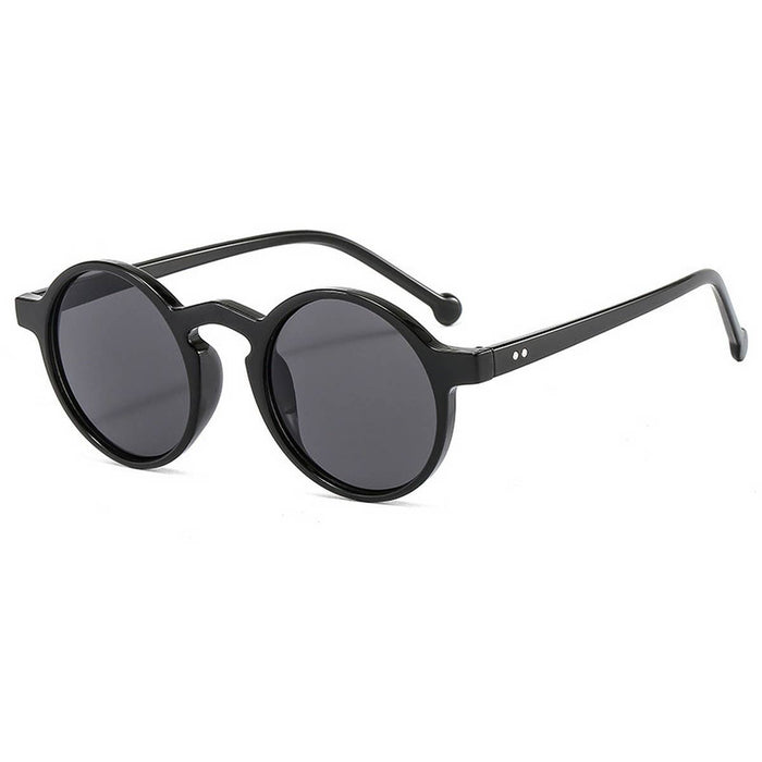 ACCITY - ROUND FRAME TINTED LENS FASHION GLASSES UNISEX_CWASG0286