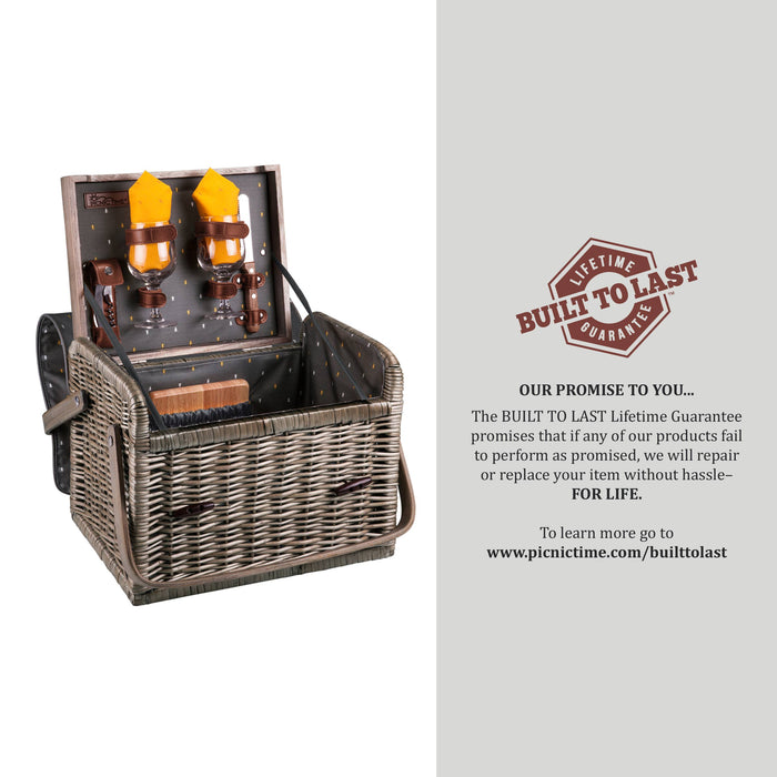 Picnic Time Family of Brands - Kabrio Wine & Cheese Picnic Basket
