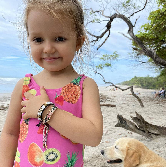 Love Is Project - Skinny LOVE Bracelet - White Gold