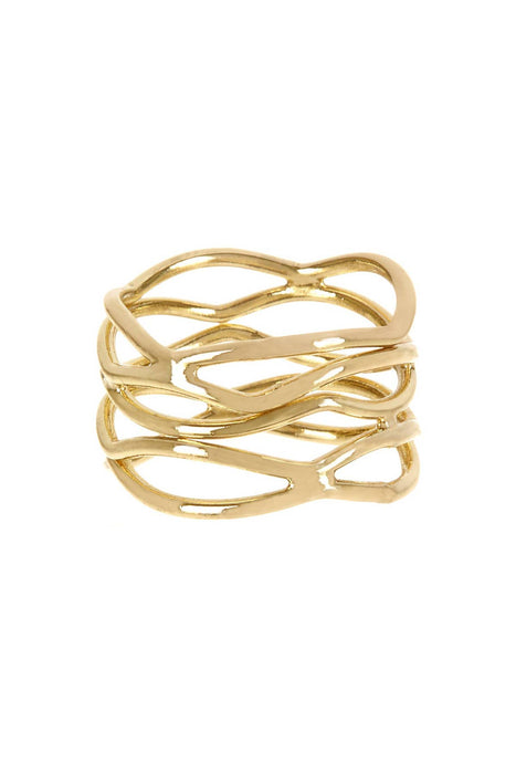 Zoey Simmons - Handmade Freeform Ring - GF