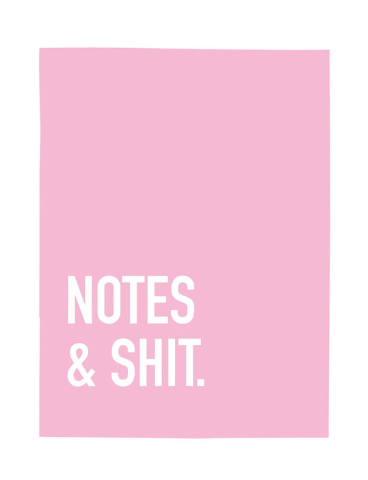 Classy Cards Creative - Notes and Shit Pocket Notebook