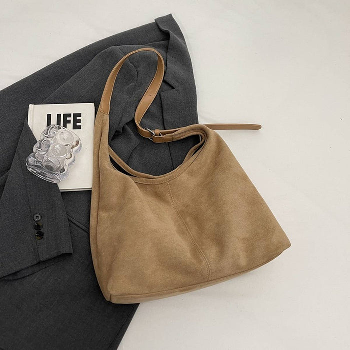 ACCITY - 2024 NEW LAZY STYLE SIMPLE COMMUTER TOTE BAG_CWAB3274