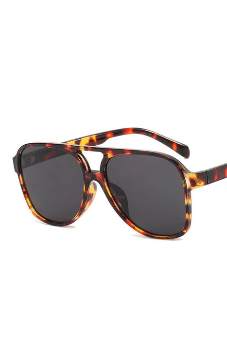 ACCITY - Vintage Double Bridge Aviator Sunglasses_CWASG0113