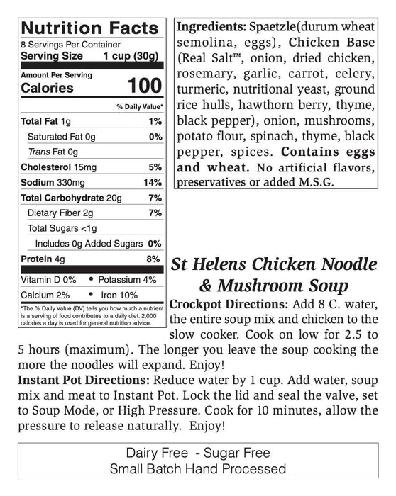 Rill Foods - Small Helens Chicken Noodle & Mushroom Soup Mix
