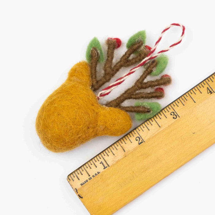 The Winding Road - Ornament - Spotted Reindeer Head - NEW!