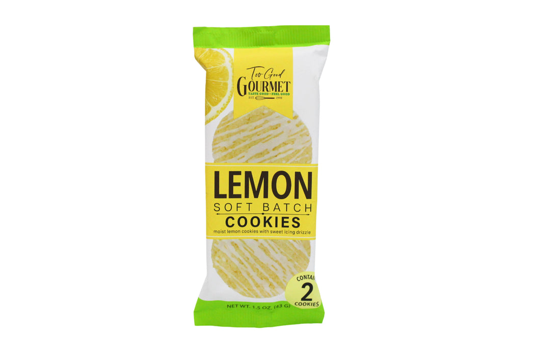 Too Good Gourmet - Individually Wrapped Cookies: Lemon, Apple Fritter & Brownie
