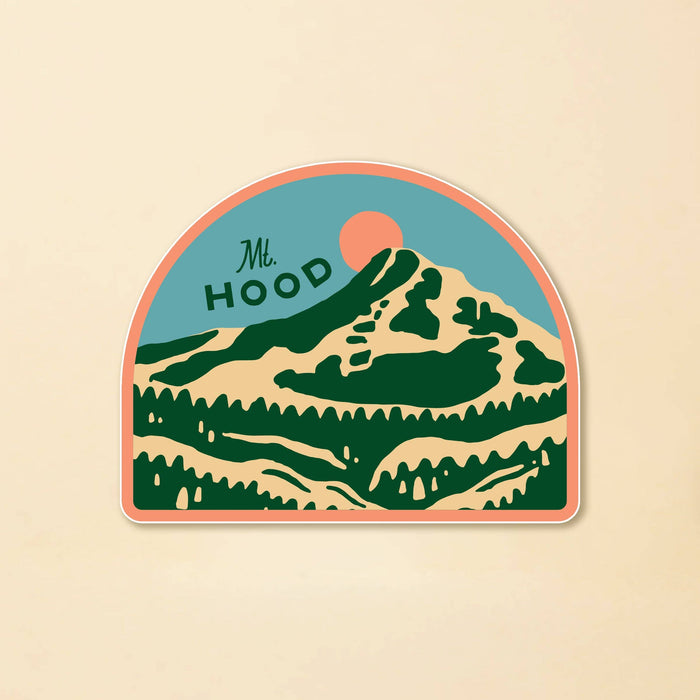 Tender Loving Empire - Retro Mt. Hood Sticker