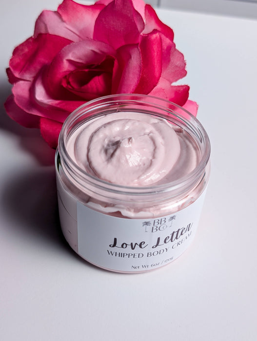 Beachy Bubbles Bath Co - Love Letter Whipped Body Cream - Spring 2026