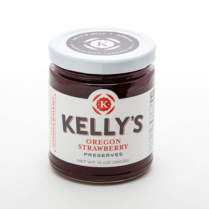 Kelly's Jelly - 11oz Kelly's Oregon Strawberry Fruit Spread