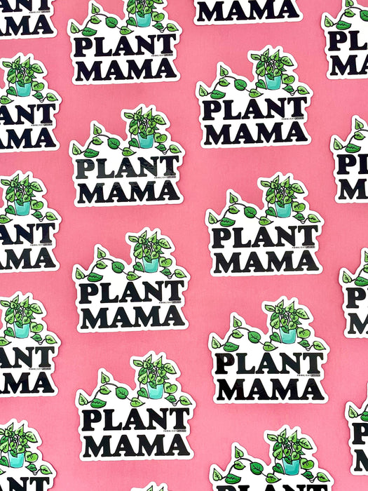 Moonlight Makers - Plant Mama - Die Cut Stickers -