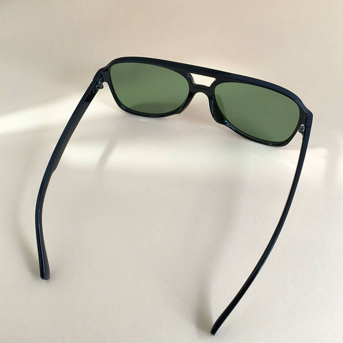 ACCITY - Vintage Double Bridge Aviator Sunglasses_CWASG0113