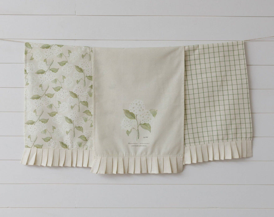 Audrey's - Tea Towels - White Hydrangea