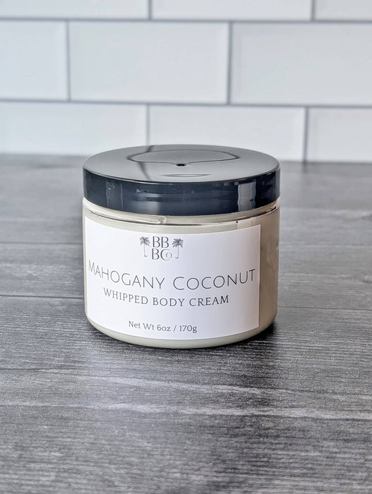 Beachy Bubbles Bath Co - Mahogany Coconut Men's Body Cream