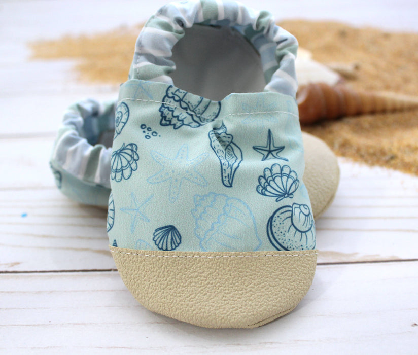 Scooter Booties Seashell Baby Water Shoes