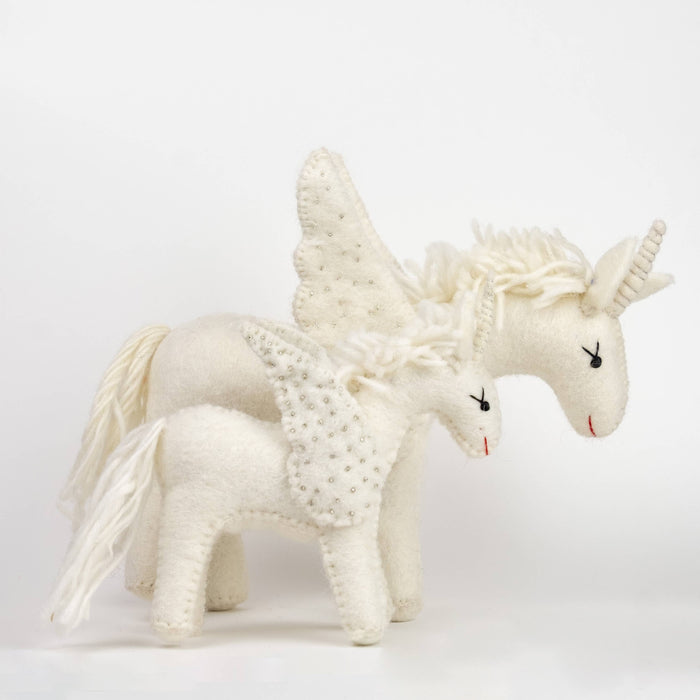 The Winding Road - Toys - Unicorn - White - Small