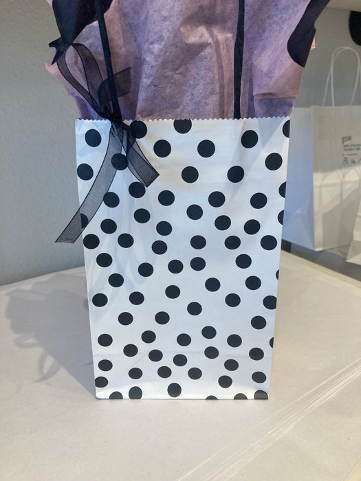 Sweet intention Polka Dot gift bag $3.00