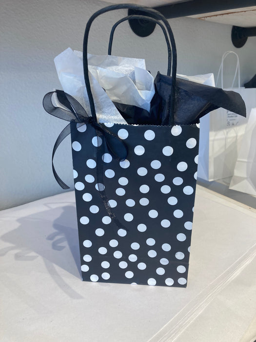 Sweet intention Polka Dot gift bag $3.00