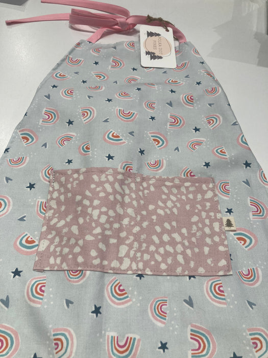 Polka Dot Pines Kids Apron