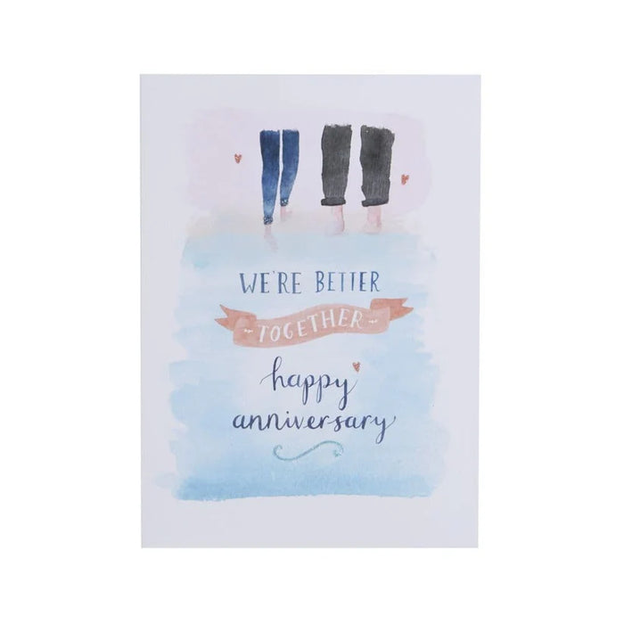 Niquea.D - WE'RE BETTER TOGETHER Happy Anniversary Card