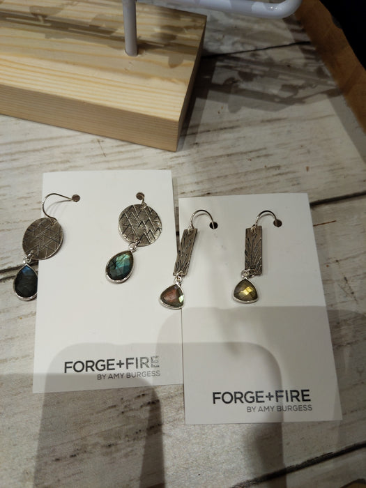 Forge + Fire SYBIL w/GEMS earrings