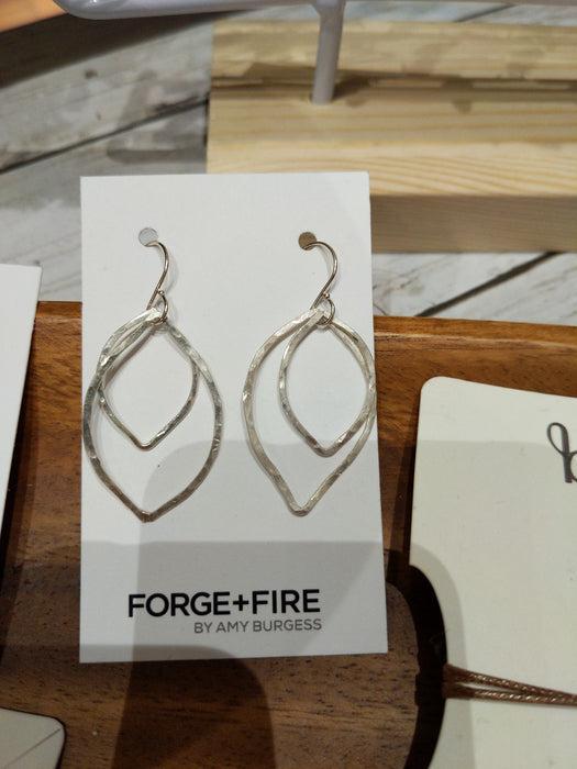 Forge + Fire LAYLA metalwork earrings